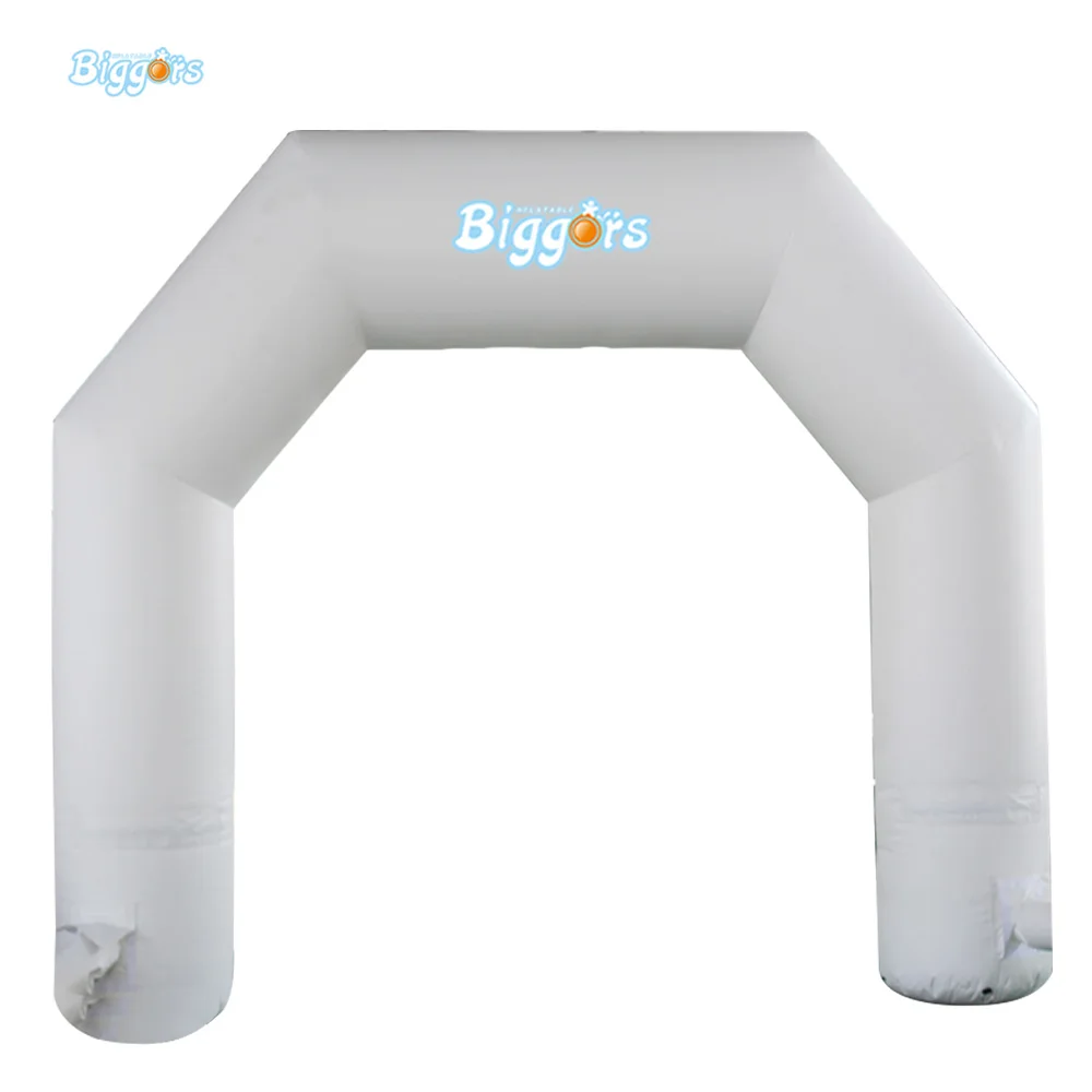 

Custom Printing White Color Inflatable Arch With Free Blower For Advertising Or Activities