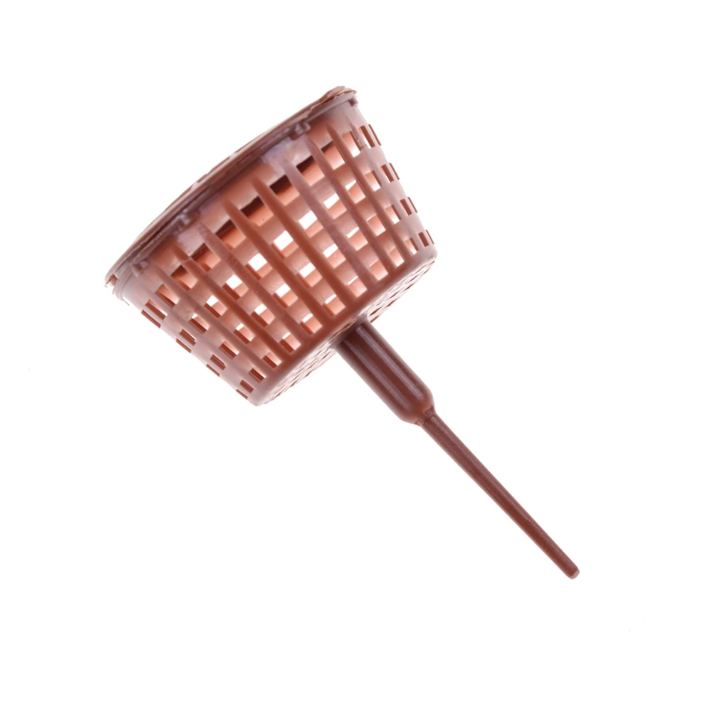 

10 PCS Big Size plastic bonsai tools Brown Fertilizer Cover Pruning Tools 4.4 cm dia