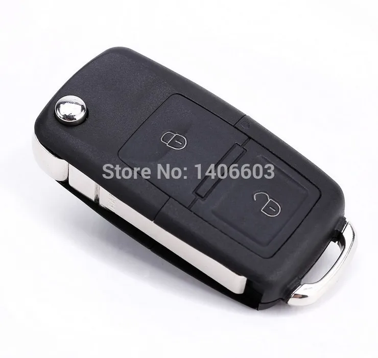 Replace key shell for SEAT LEON key 2 Buttons Remote flip key