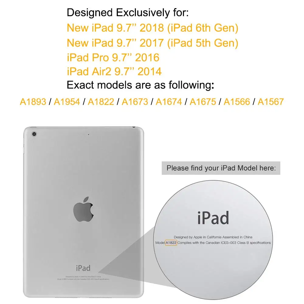 Чехол для iPad Air 2 сверхмощный Встроенный протектор экрана ремешок на шею защитный чехол для iPad 5th/6th Generation Case