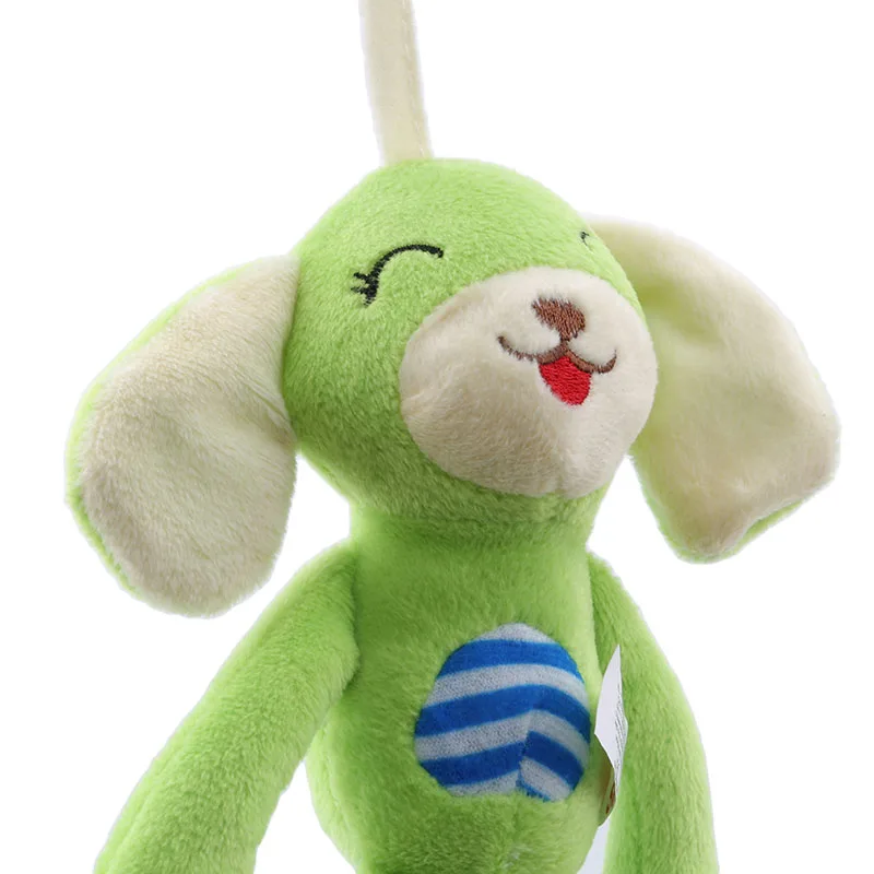 Милый мультфильм кровать вокруг висит колокольчик погремушка животных Wind Chime новорожденных малышей детская коляска активности мягкие детские игрушки