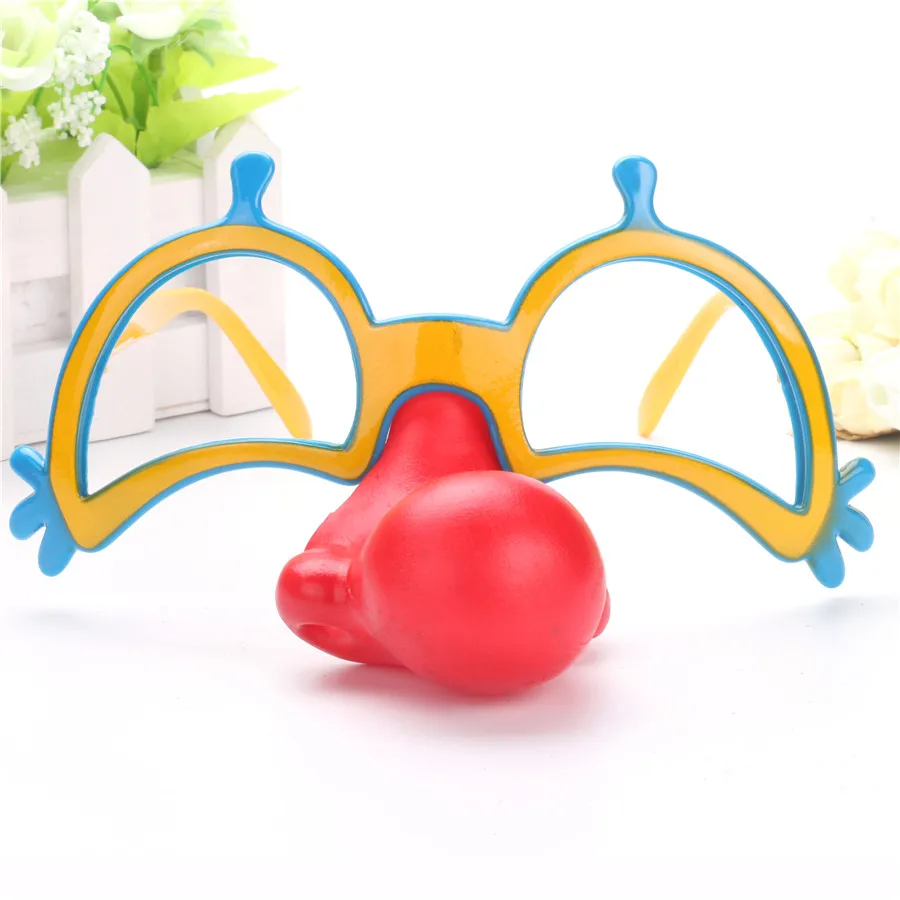 Очки реквизит для вечеринок в виде клоунского носа|decor|decorative beer glassesglasses discount |