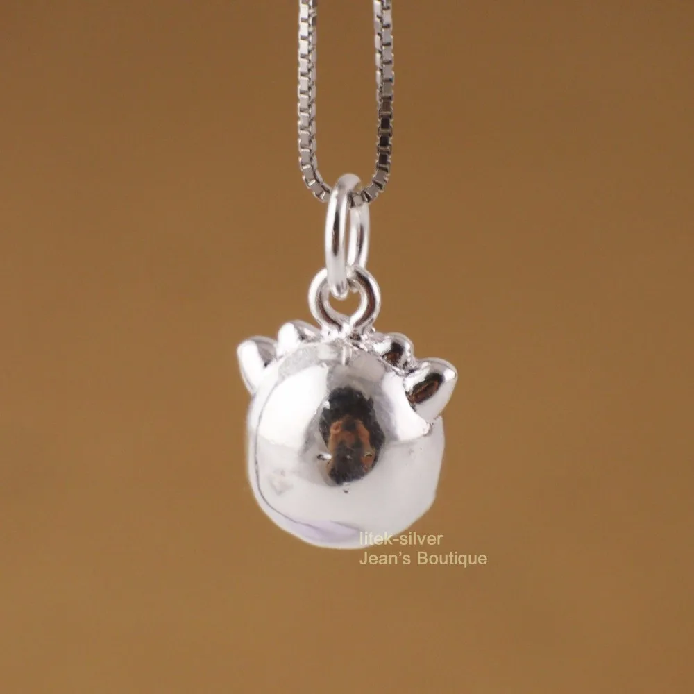 Подвеска Манеки неко из стерлингового серебра с котом удачи а2210|silver cat|sterling