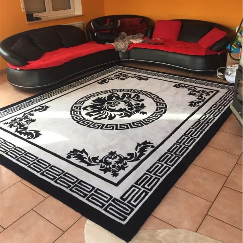 Новые европейские современные стильные ковры, современные ковры для спальни гостиной, пользовательские акриловые ковры