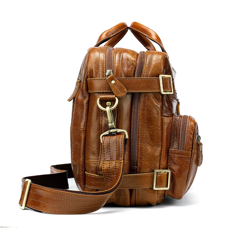 WESTAL Mulifunction рюкзак из натуральной кожи, школьная сумка для подростков, мужской рюкзак для путешествий, рюкзак для ноутбука, сумка для компьютера rugzak