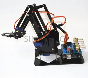 Arduino 4dof Acrylic Robotic Mechanical Arm Economic Kit