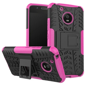 

20pcs/lot Dazzle bracket TPU+PC phone shell cover case for Motorola Moto G5 G5 plus G5S G5S plus C plus E4 E4 plus cases