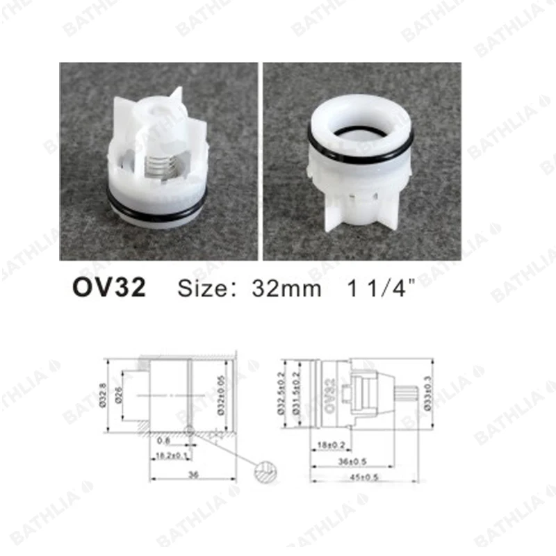 Клапан контроля воды OV15 OV20 OV25 OV32 обратная душевая головка обратный клапан ABS ванная комната экономии воды пластиковый обратный клапан