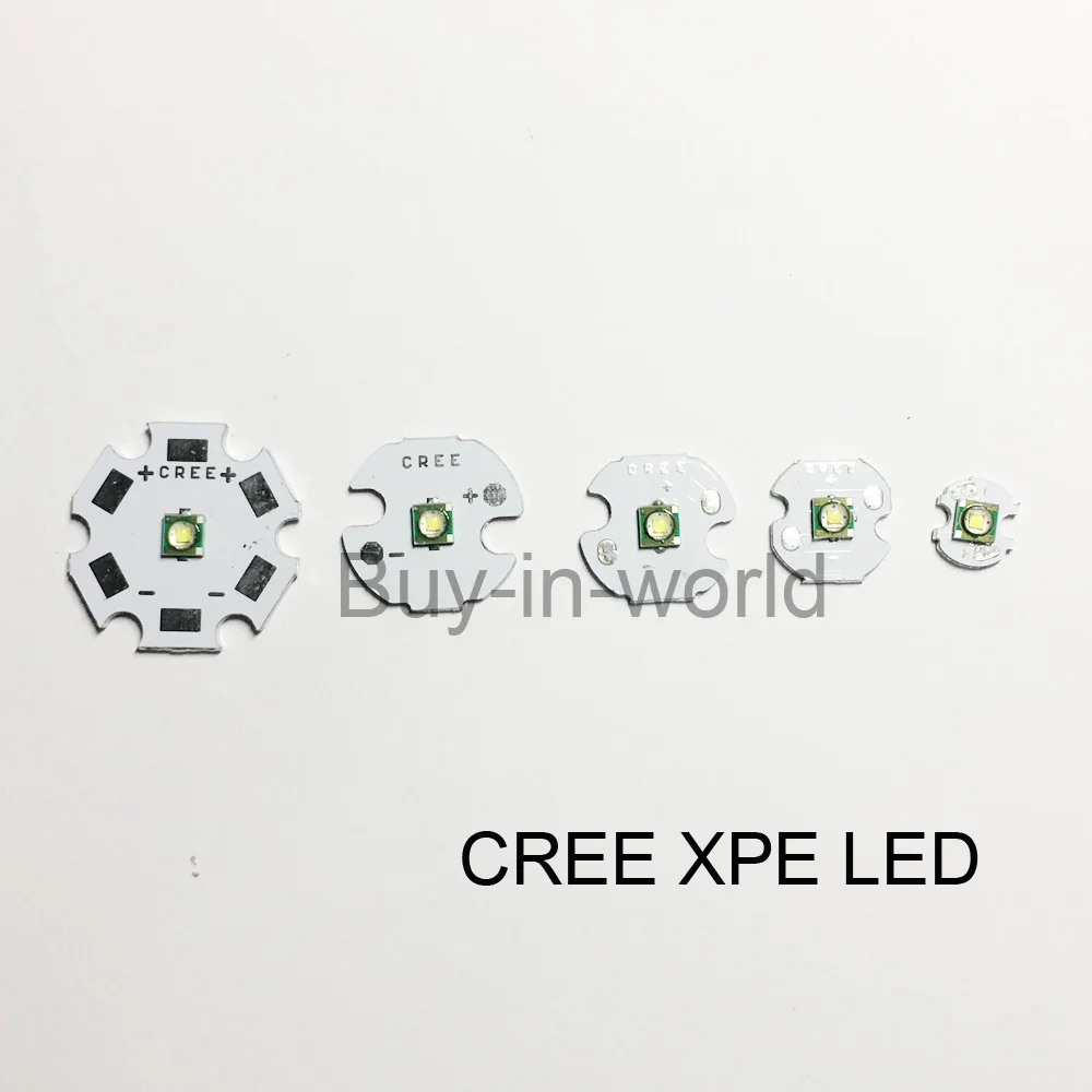 Светодиодный диодный излучатель Cree 1 шт. 3 Вт теплый белый 3000 К натуральный 4000 к