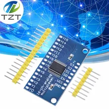 TZT умная электроника CD74HC4067 16-канальный аналоговый цифровой мультиплексор коммутационная плата модуль для arduino