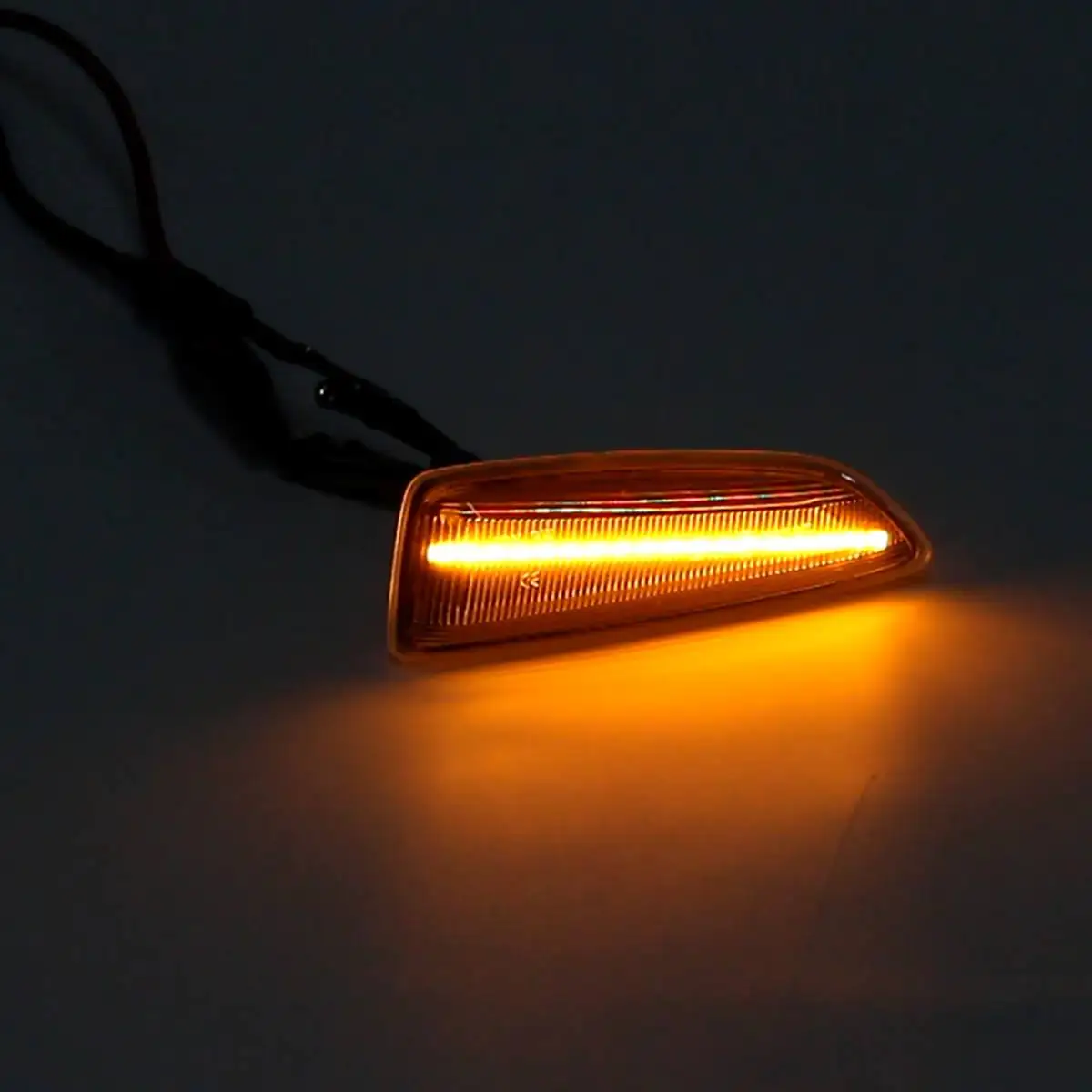 2x Flowing LED Side Marker Lights 12V Dynamic Turn Signal Light Side Repeater Lamp Panel Lamp for Opel for Vauxhall ZAFIRA C