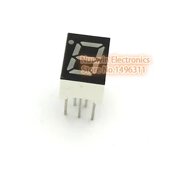 

10pcs 7 segment Common Anode 1 Bit digital Tube 0.28" 0.28in. Red LED Display 7 segmentos LED Digital tube