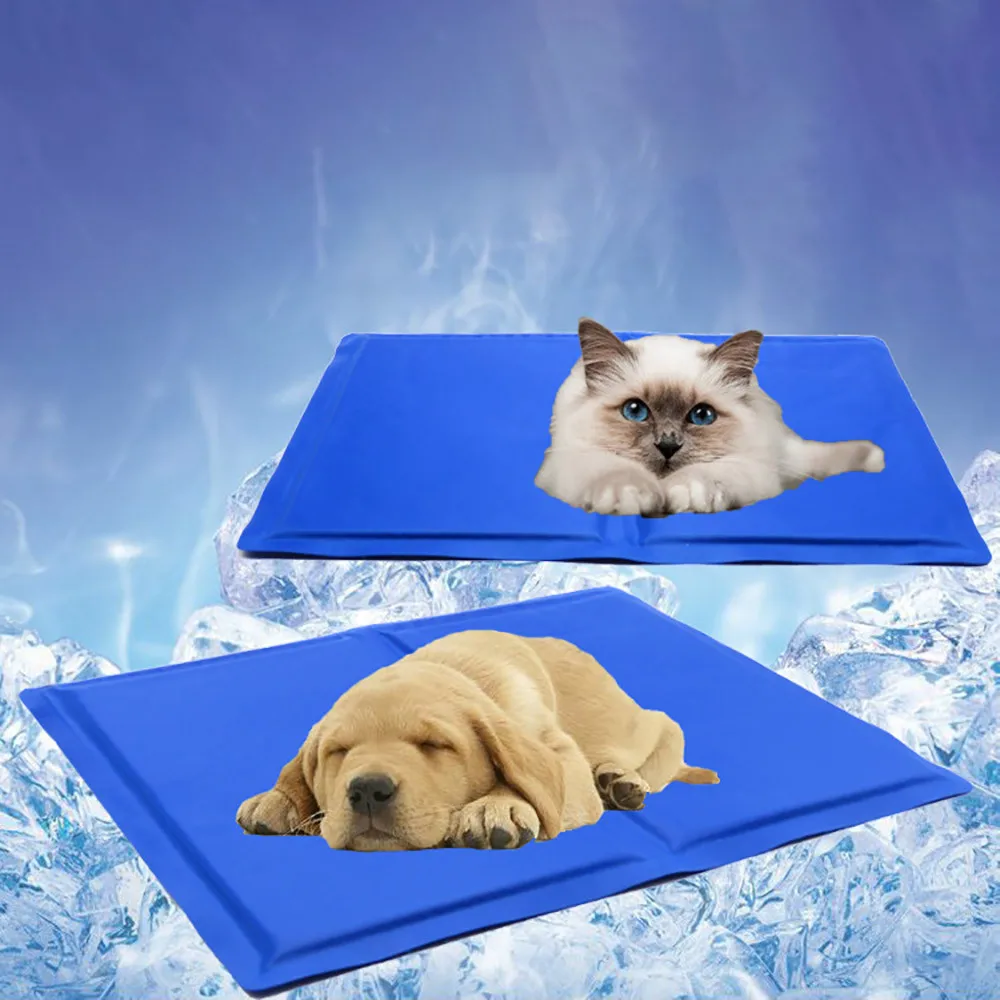 Pet Self Cooling Gel Mat Cool Mat For Dogs Cats Pad Bed Mattress