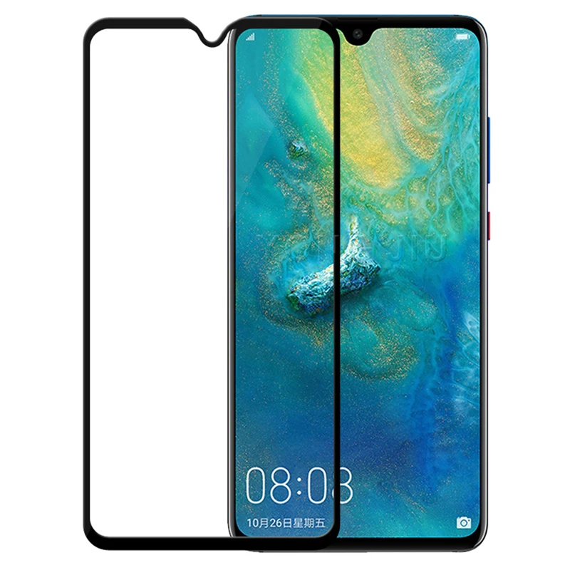 3D полное клеевое закаленное стекло для Huawei Mate 20X покрытие 9H Защитная пленка
