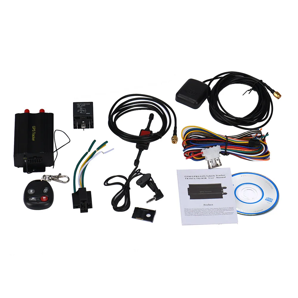 Франшиза в реальном времени TK103B Мотоцикл Велосипед gps/GSM/GPRS трекер реального времени мониторы отслеживания локатор по всему миру навигатор#7
