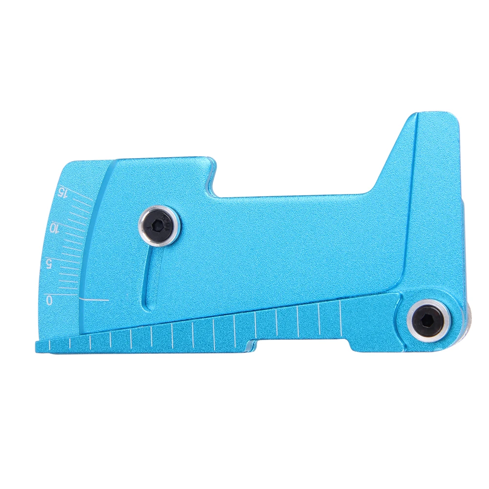 

Kids Children Ruler Shunting Tool Adjustable Ruler 1/10 RC Car Height & Wheel Rim Camber Aluminum Alloy Shunting Tool