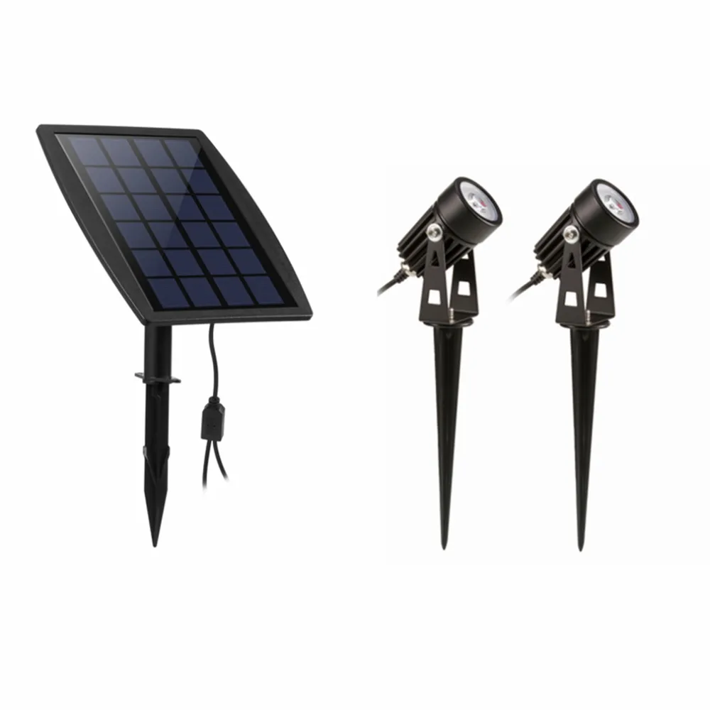 

Waterproof IP65 Outdoor Garden LED Solar Light Super Brightness Garden Lawn Lamp Landscape Spot Lights