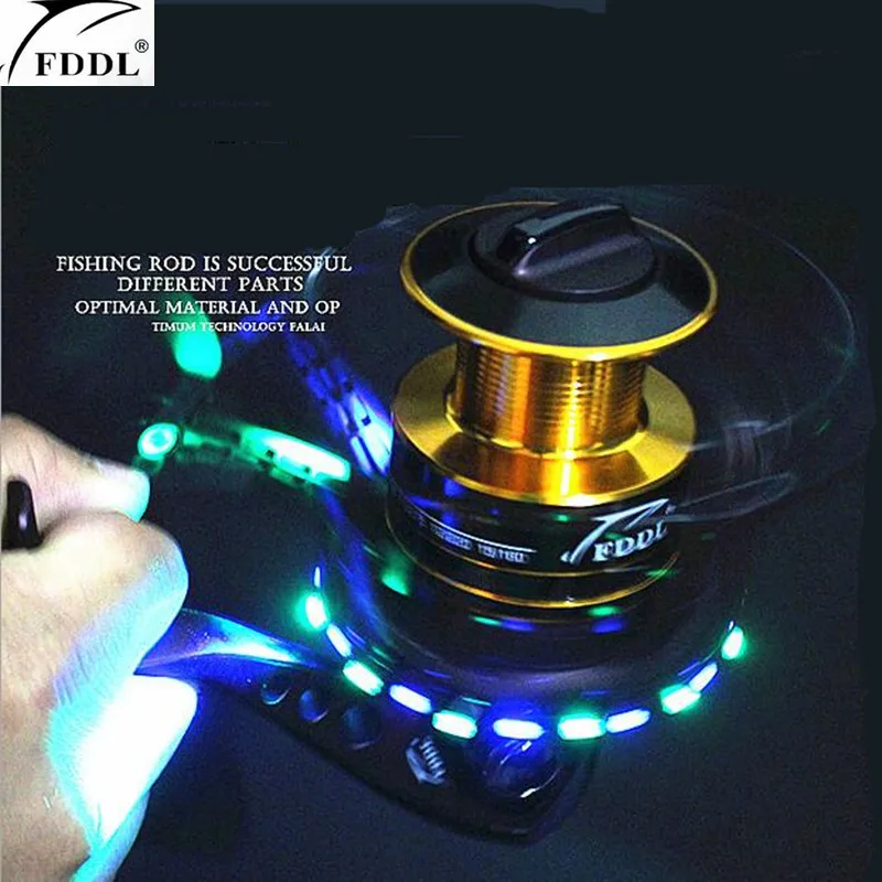 

FDDL Brand Will shine fishing wheel 10+1 axis 5.2:1 Metal Fishing Reel Ball Bearings Type Reel roller sea rod fishing