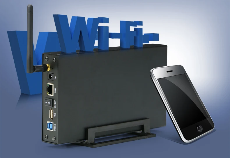 Blueendless HDD внешний жесткий диск 1 ТБ/2 ТБ/3 ТБ алюминия Wi-Fi маршрутизатор 3,5 'USB дисковый накопитель на жестком диске SATA USB для ноутбука жесткий диск Externo