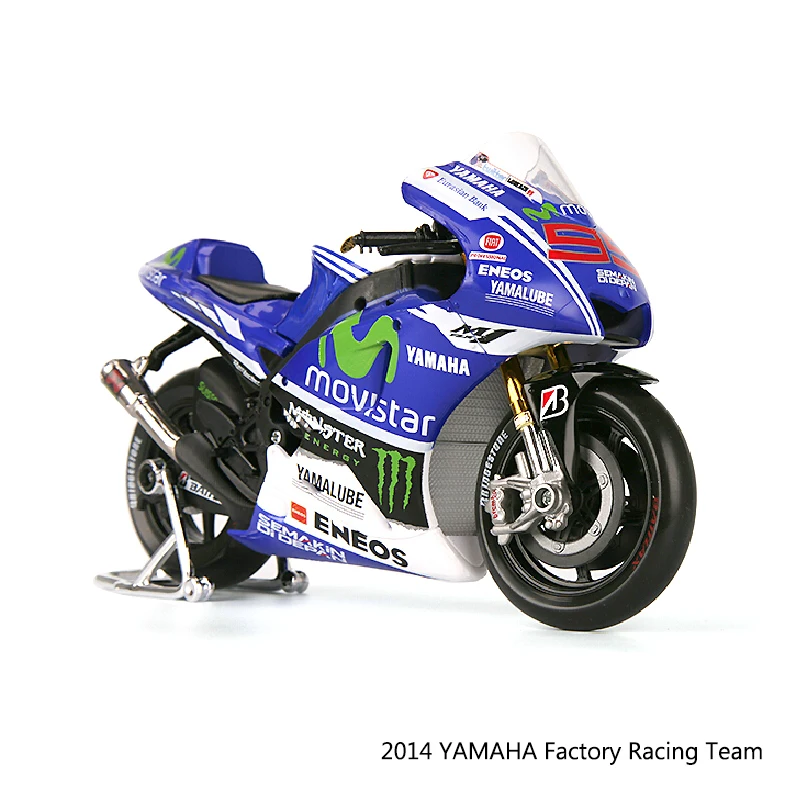 

Maisto YMH YZR-M1 2014 99# MOTO GP Motorcycle 1:10 scale Motorcycle Diecast Metal Bike Miniature Race Toy For Gift Collection