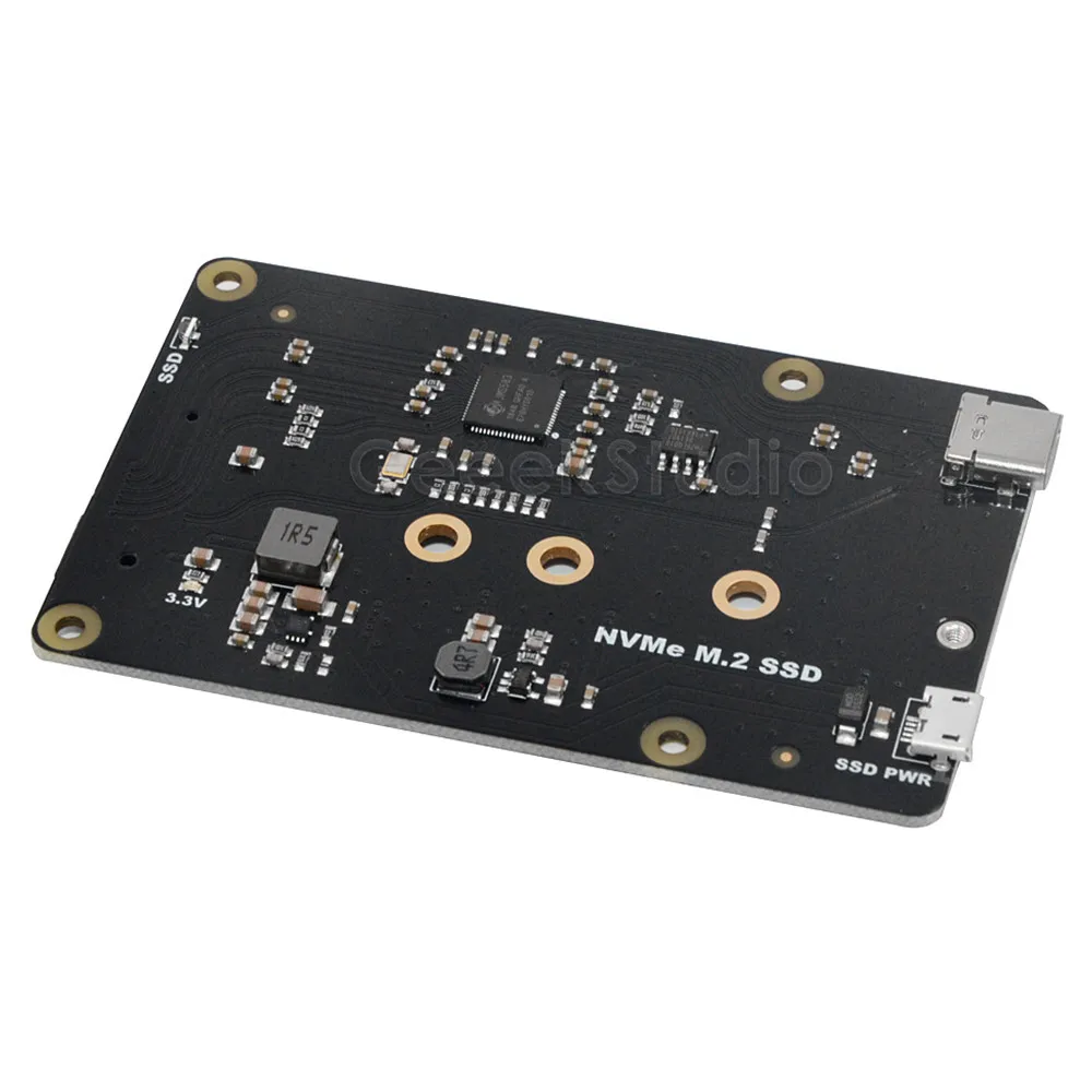  X870 M.2 NVMe SSD Schild Expansion Board 2280/2260/2242/2230 für Raspberry Pi 1 Modell B +/2 B/3 B/