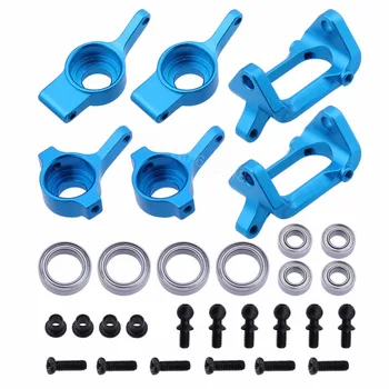 

Front Rear Aluminum Steering Knuckle Hub Base C Carrier A959-05 For Wltoys A949 1/18 Scale 2.4G RTR 4WD Rally Car Metal Parts
