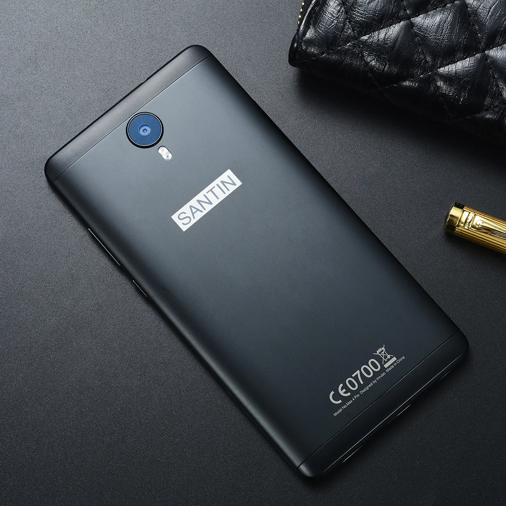 4400 мАч SANTIN Max 4 pro 6 0 ''HD 2.5D OTG 64 Гб rom ram Восьмиядерный разрядный телефон 16 МП 4G LTE