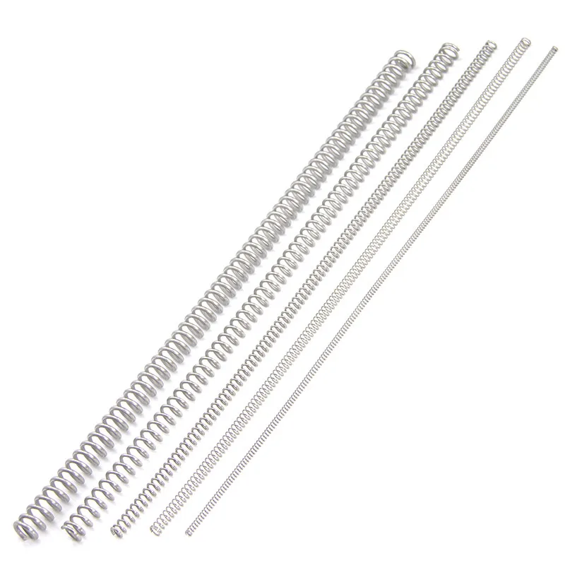 

Hot Sale Small Stainless Steel Compression Coil Spring,Long Compression Spring, 0.3mm Wire Diameter x 4mm Out Diameter x305mm