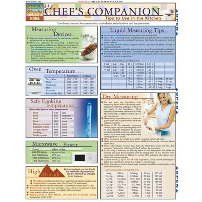 BarCharts- Inc. 9781572229013 Chef s Companion