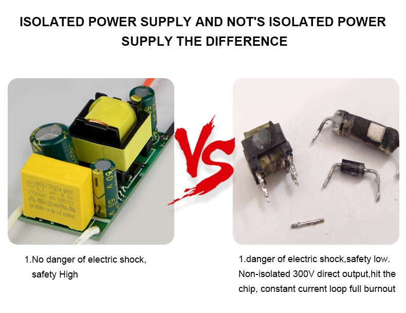 Плата адаптера питания 300 мА Изолированная мощность 1-3 Вт 4-7 Вт 8-12 Вт 12-18 Вт 18-25 Вт Светодиодный драйвер постоянного тока переменного тока 110-220 В