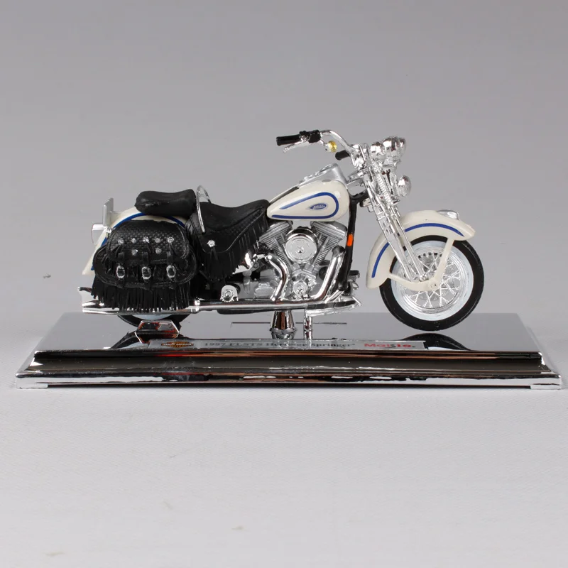 Maisto 1:18 H D бежевая мотоциклетная игрушка литая под давлением 1997 flsts heritage Весенняя