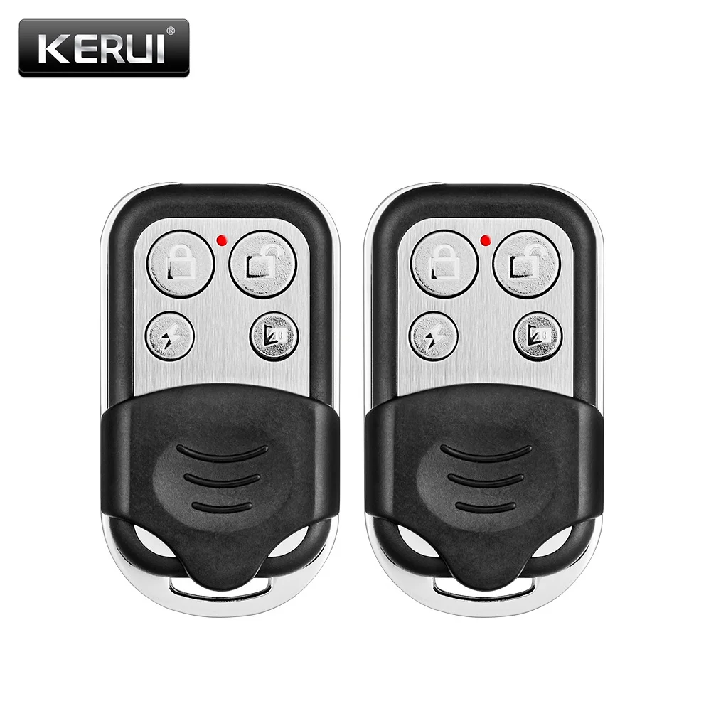 2pcs Wireless Metallic Metal Remote Control Setting Arm/Disarm for