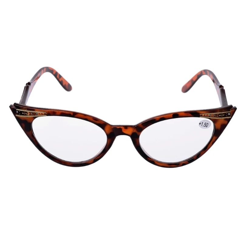 New Women Cat Eye Reading Glasses Presbyopic Eyeglass Spectacles Resin Len +1.0~+3.5