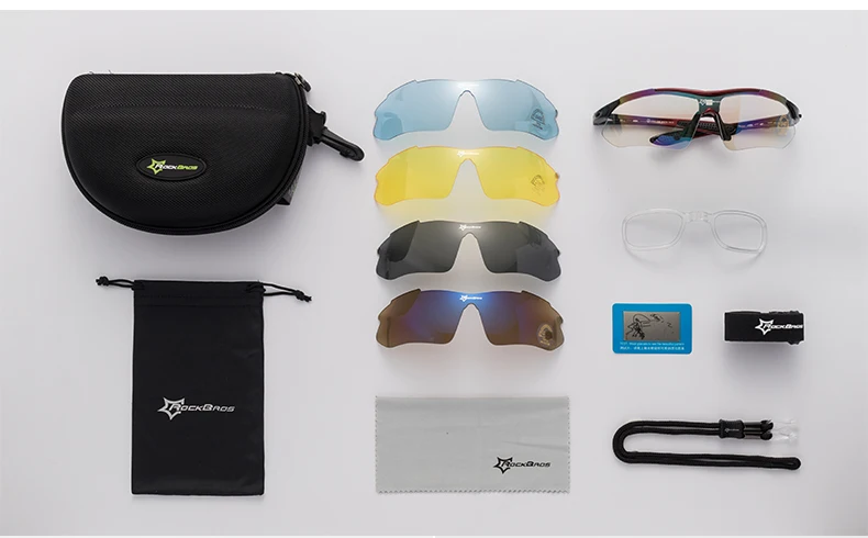 ROCKBROS MBT, велосипедные очки, поляризационные, спортивные, мужские, для улицы, солнцезащитные очки, спортивные, для езды, очки для велосипеда, велосипеда, 5 линз