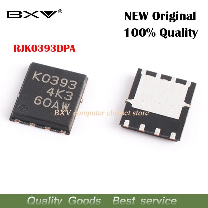 

10pcs RJK0393DPA RJK0393 K0393 MOSFET QFN-8 new original free shipping