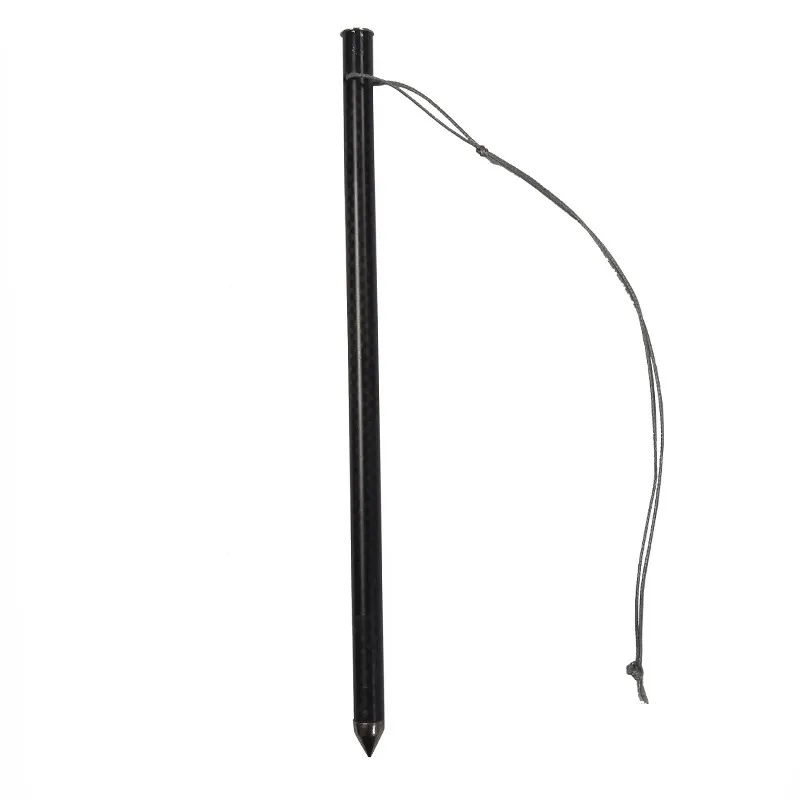 7.6 G Per Piece Ultralight Carbon Fiber Tent Pegs With Stainless Steel