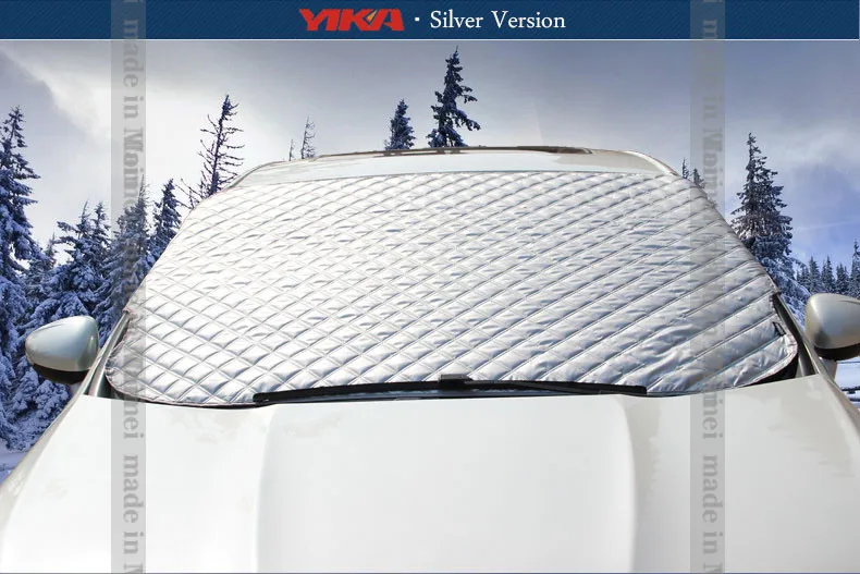 Универсальная автомобильная анти-снег отражающая фольга снег лобовое стекло автомобиля солнцезащитные шторы для машины чехлы от снега Окно Солнцезащитный козырек для SUV и обычных