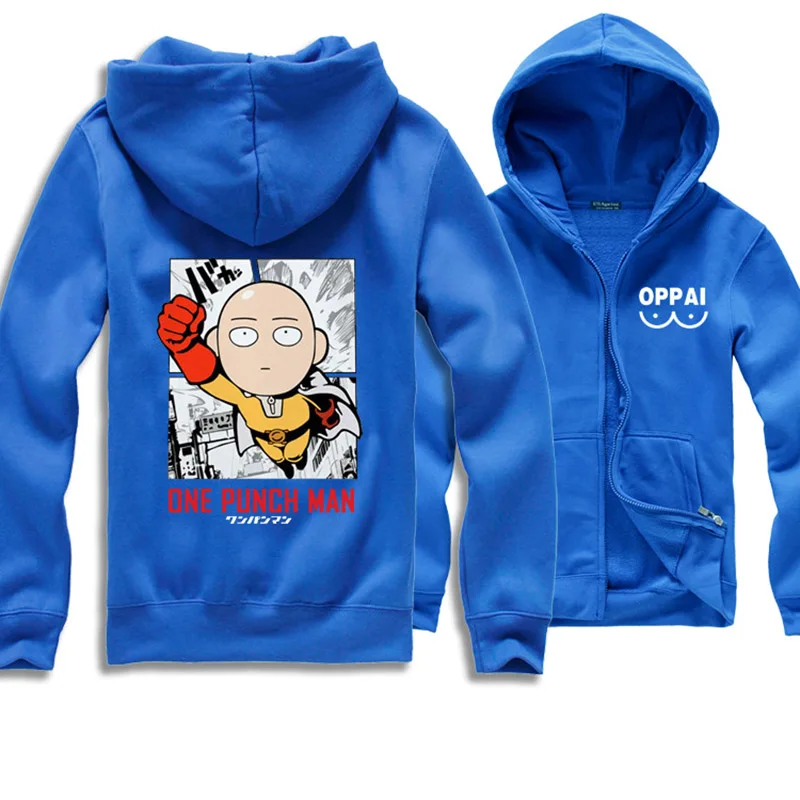 One Punch Man/толстовка с капюшоном для мужчин и женщин, Детская уличная одежда