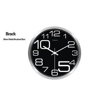 

Large Wall Clock Vintage Decoration Bedroom Kitcken Quarte Silent Black Relogio De Parede Antique Style Clock Wall Watch DDN21