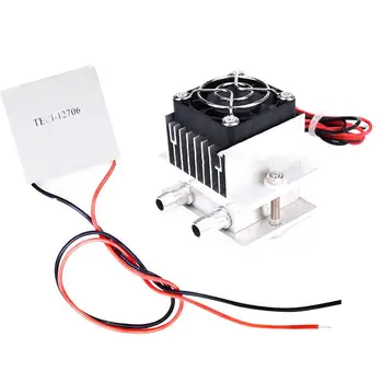 

12V semiconductor refrigeration water cooled head cooling system kit cooling component refrigerator with 12706 Cooling Peltier