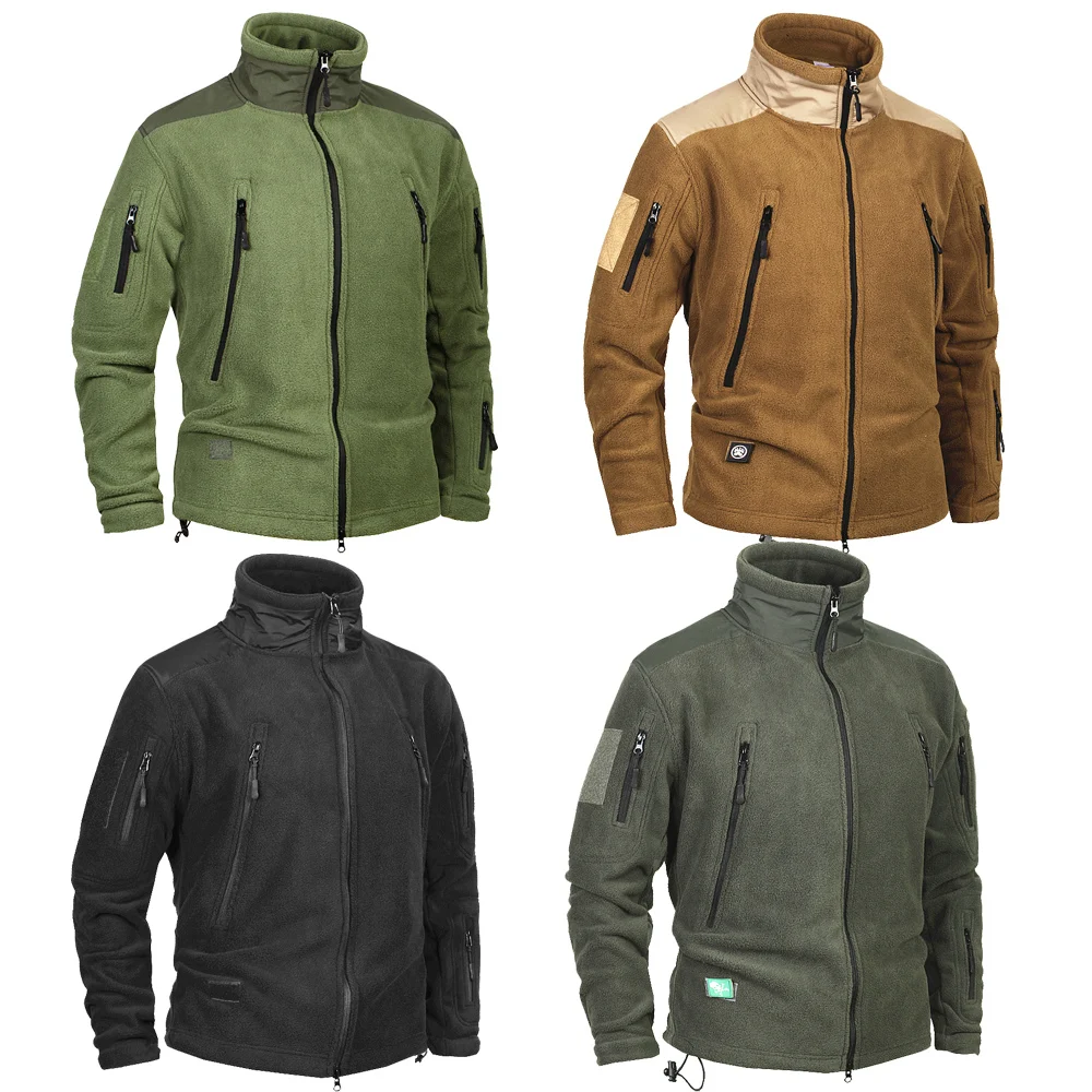  Mege Brand Clothing Tactical Army Military Clothing Fleece Men's Jacket and Coat windproof Warm mil