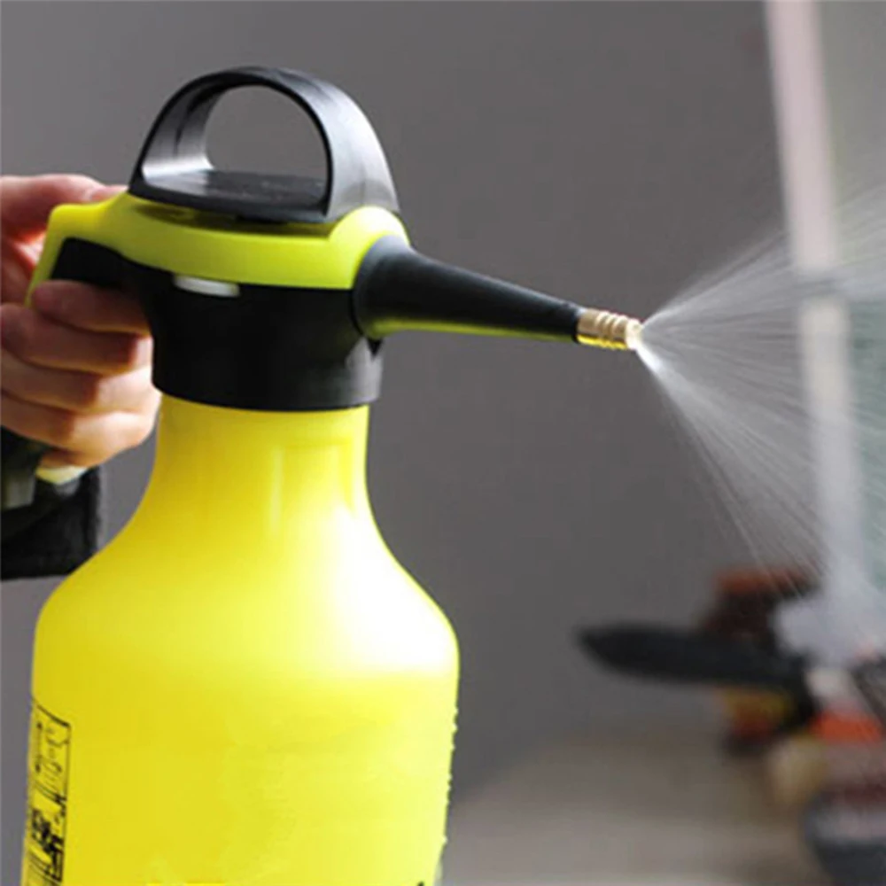 Ручной пусковой распылитель 2л садовая бутылка для полива растений регулируемый