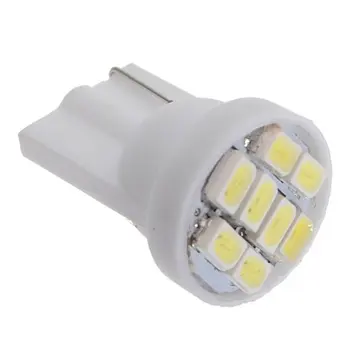 

10x) 10* T10 W5W 8 SMD LED Wei Standlicht Lampe Licht Innenraumbeleuchtung Birne 12V
