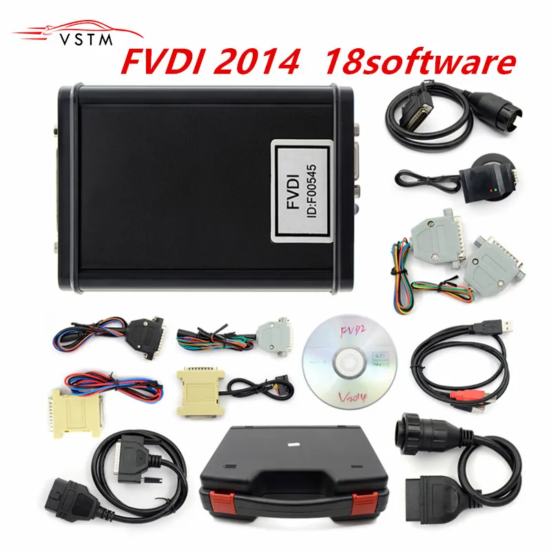 

2018 New Original FVDI 2014 ABRITES Commander Diagnostic Scanner Odometer Correction Key Programmer Unlimited With 18 Software