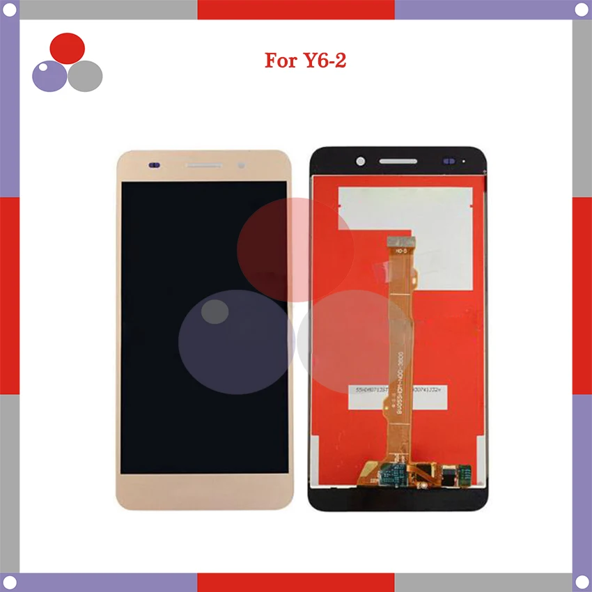 10 шт./лот 5 ''для Huawei Y6ll y6-2 кодирующий преобразователь сенсорного экрана в