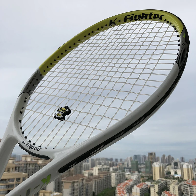 POWERTI 8pcs/lot Skull Tennis Vibration Dampers Cute Funny Shock Absorber Reduce for Tennis Racket