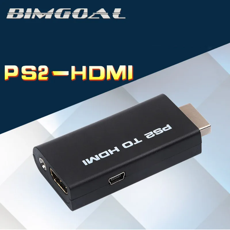 

2017 Newest High Quality Mini for PS2 to HDMI Video Converter Adapter with 3.5mm Audio Output for HDTV
