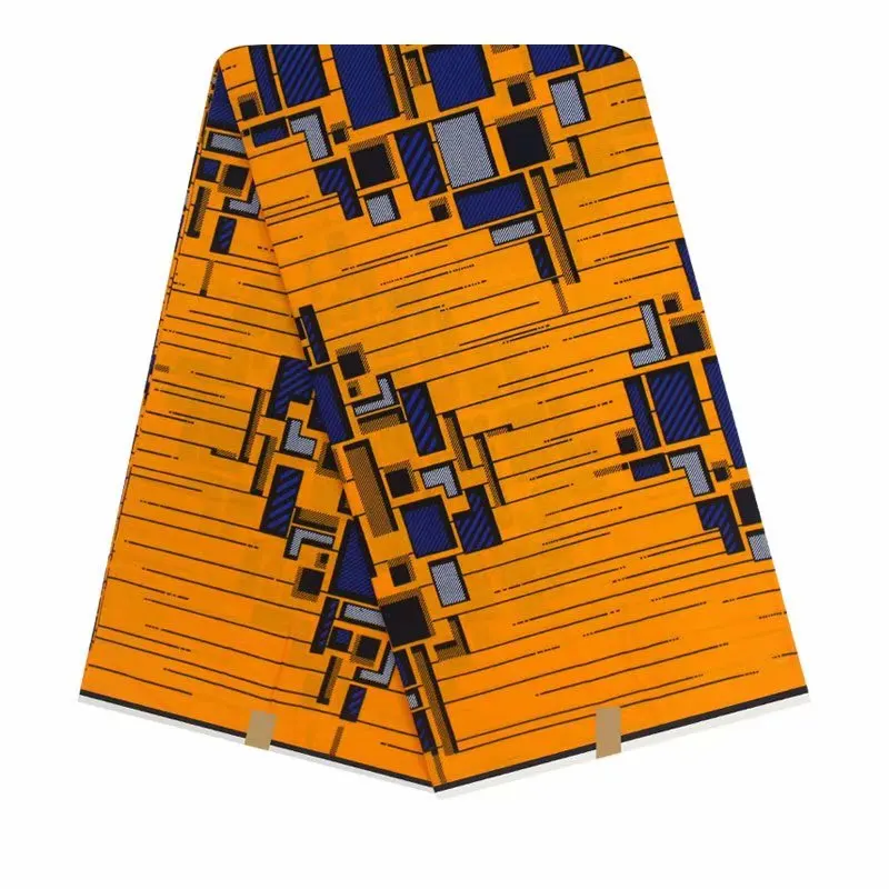 

Nigerian ankara Fabrics African 100% Cotton Print Ankara High Quality Hollandais Wax pagne africain new hollandais style 6yards