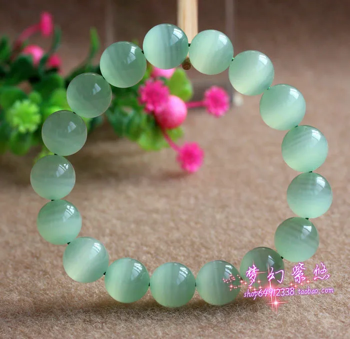 

Green stone bracelet natural rhodochrosite green stone bracelet comprises carbonate jade crystal bracelet