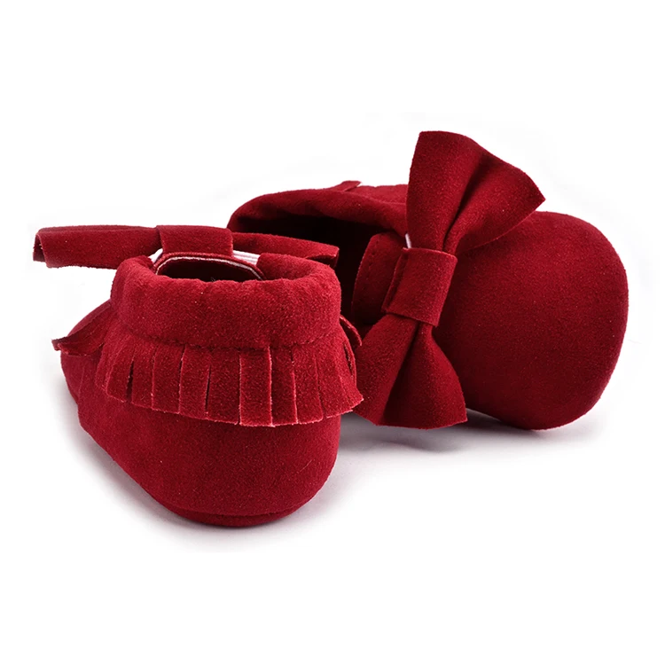 Стильные мокасины для детей для маленьких мальчиков и девочек предварительно прогулочная обувь бабочка-узел кисточкой кроватке малыша 11